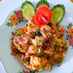 Nasi Cumi Lada Garam