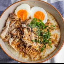 Bubur Ayam Telur Asin