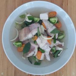 Sop Ikan Kakap Merah Spesial