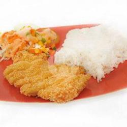 Nasi Chicken Katsu