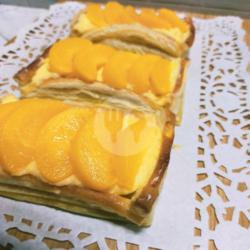 Peach Custard Pastry