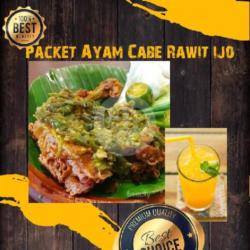Paket Ayam Cabe Rawit Ijo