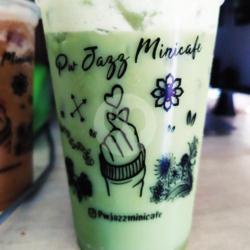 Ice Blend Greentea(cup Besar)