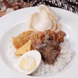 Nasi/ Lontong Opor Terik Daging