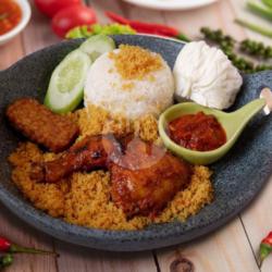 Ayam Kalasan Bakar   Tempe