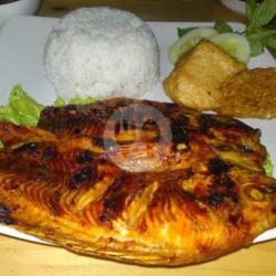 Nasi Nila Bakar Madu Mineral Gelas