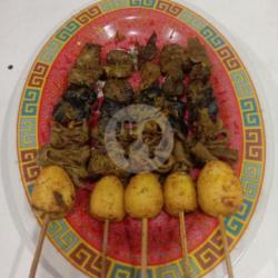 Sate Telor Campur Usus