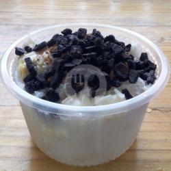 Sop Durian Topping Oreo