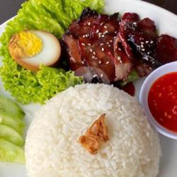 Nasi Hainan Char Siew