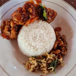 Nasi Ayam Crispy Gongso