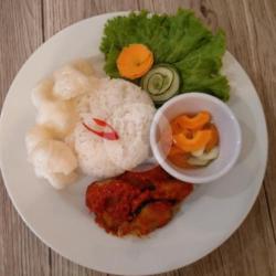 Nasi Bandeng Kropok Sambal Terasi