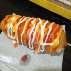 Corndog Mozarella Saus Keju