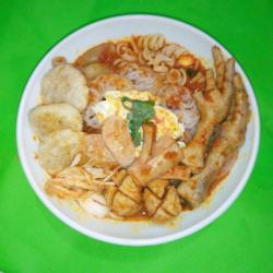 Seblak Cireng   Ceker   Bakso   Ayam Suir  Telor