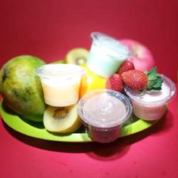 Pudding Susu Rasa Buah