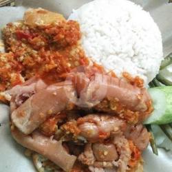 Nasi   Ayam Geprek   Sosis, Tempe   Es Teh