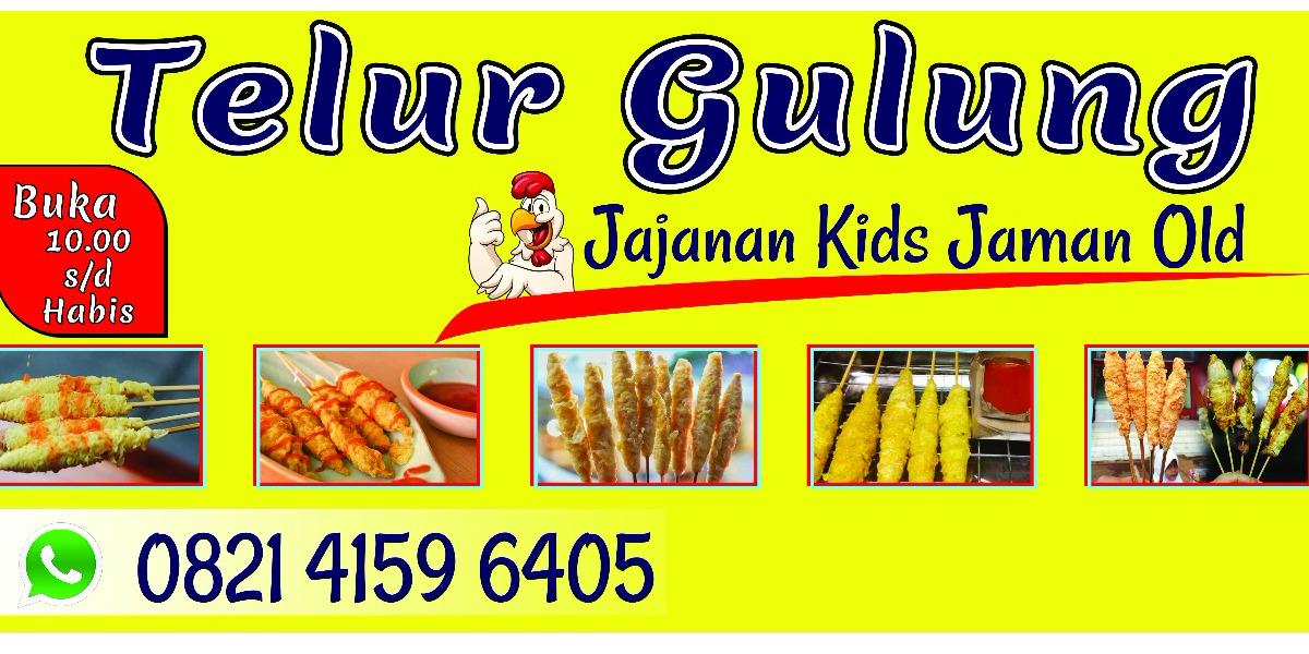 Telur Gulung (Jajanan Kids Jaman Old), Taman