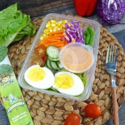 Rainbow Salad - Egg