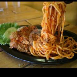 Spaghetti Ayam Geprek