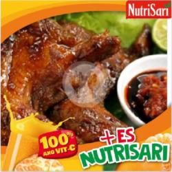 Nasi Ayam Bakar Jimbaran   Es Nutrisari