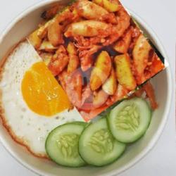 Nasi Cumi  Jengkol Dan Telur