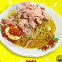 Lontong Indomie Goreng  Telur