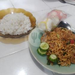 Mie Goreng Basis   Nasi Putih