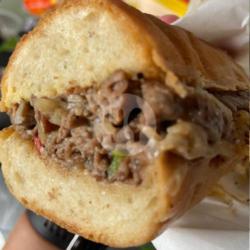 Beef Mushroom Sandwich