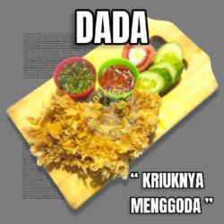 Ayam Geprek Dada Bumbu Joglo   Sambal