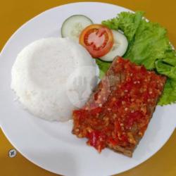 Nasi Baso Steak Geprek