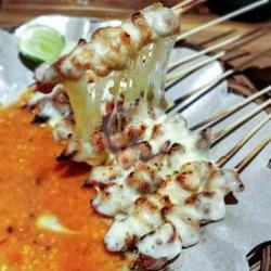 Sate Taichan Goreng Campur Kulit Mozzarella