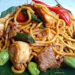 Mie Goreng Kambing Pedas Ekstra Pete