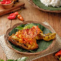 Nasi Ayam Dada  Tempe Penyet