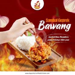 Ayam Crispy Sambal Geprek Bawang