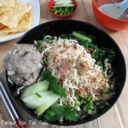 Pangsit Mie Bakso Urat Sedang