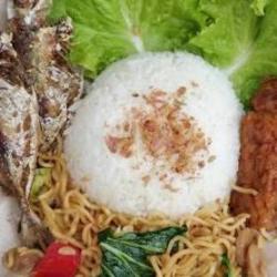 Nasi Rames Ikan Mas