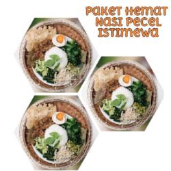 Nasi Pecel Istimewa Paket 3