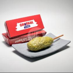 Corndog Mozza Matcha