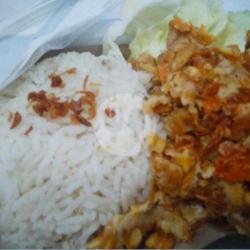 Tempe Gepuk   Nasi