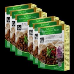Paket Hemat 6 Rendang Jamur Tiram Kai Food 900g