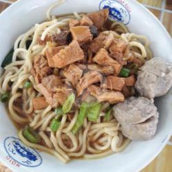 Mie Ayam Herbal Topping Bakso