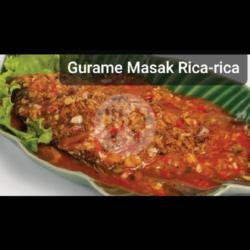 Gurame Masak Rica-rica.   Nasi 1