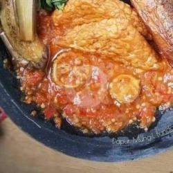 Sambel Mentah   Tempe   Terong