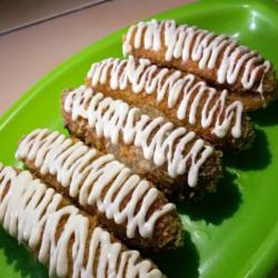 Pisang Crispy White Chocolate