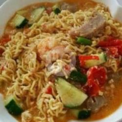 Mie Rebus Teri  Telor Ayam Baso