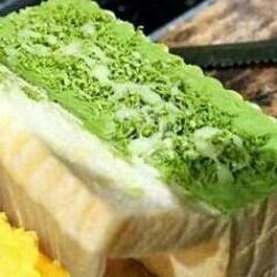 Roti Kukus Bandung Full Greentea