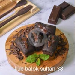 Kue Balok Lumer Coklat