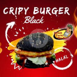 Black Crispy Burger