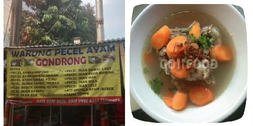 Pecel Ayam Gondrong, Kebon Sirih