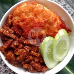 Rice Bowl Telur Balado, Orek Tempe