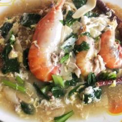 Kwetiaw Rebus Udang Ora Umum